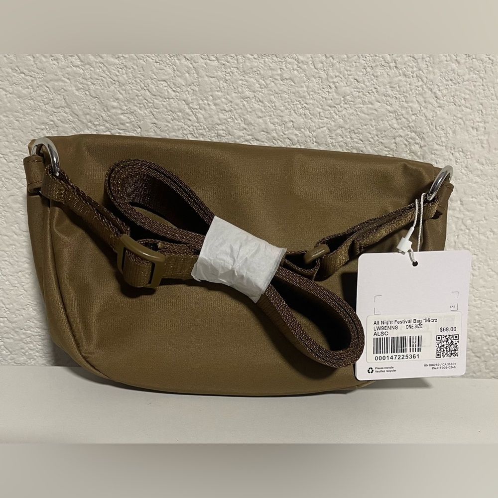 Lululemon All Night Festival Bag Micro NWT One Size - Picture 4 of 9